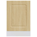 låge til opvaskemaskine Kalmar 45x1,5x57 cm sonoma-eg