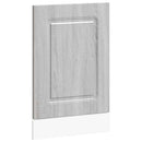låge til opvaskemaskine Kalmar 45x1,5x57 cm grå sonoma-eg