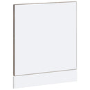 låge til opvaskemaskine Kalmar 60x1,5x57 cm røget egetræsfarve