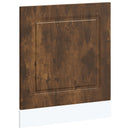 låge til opvaskemaskine Kalmar 60x1,5x57 cm røget egetræsfarve