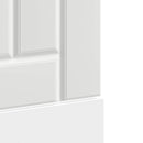 opvaskemaskinepanel Lucca konstrueret træ hvid