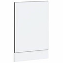 opvaskemaskinepanel Lucca konstrueret træ sort