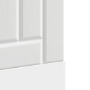 opvaskemaskinepanel Lucca konstrueret træ hvid