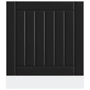 opvaskemaskinepanel Lucca konstrueret træ sort
