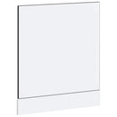 opvaskemaskinepanel Lucca konstrueret træ sort