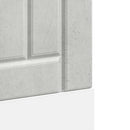 opvaskemaskinepanel Lucca konstrueret træ beton grå