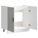 underskab til vask Porto 80x46x81,5cm konstrueret træ beton grå