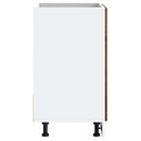 underskab til vask Porto 80x46x81,5 cm konstrueret træ røget eg