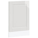 låge til opvaskemaskine Porto 45x1,5x57 cm hvid højglans