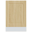 låge til opvaskemaskine Porto 45x1,5x57 cm sonoma-eg