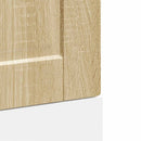 låge til opvaskemaskine Porto 45x1,5x57 cm sonoma-eg