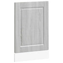 låge til opvaskemaskine Porto 45x1,5x57 cm grå sonoma-eg