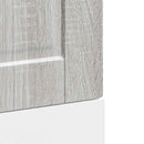 låge til opvaskemaskine Porto 45x1,5x57 cm grå sonoma-eg
