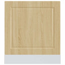 låge til opvaskemaskine Porto 60x1,5x57 cm sonoma-eg