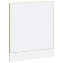 låge til opvaskemaskine Porto 60x1,5x57 cm sonoma-eg