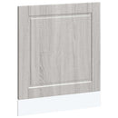 låge til opvaskemaskine Porto 60x1,5x57 cm grå sonoma-eg