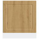 låge til opvaskemaskine Porto 60x1,5x57 cm egetræsfarvet