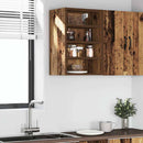 hængeskab "Riga" gammelt træ 40x29,5x60 cm konstrueret træ