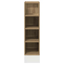 underskab "Riga" håndlavet eg 20x44,5x81,5 cm konstrueret træ