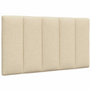 sengeramme uden madras Hanko 90x190 cm stof cremefarvet
