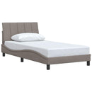 sengeramme uden madras Hanko Taupe 100x200 cm Stof
