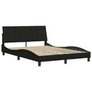 sengeramme uden madras Hanko 140x200 cm stof sort