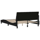sengeramme uden madras Hanko 140x200 cm stof sort