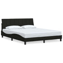 sengeramme uden madras Hanko 160x200 cm stof sort