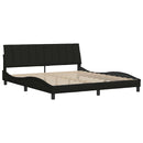 sengeramme uden madras Hanko 180x200 cm stof sort