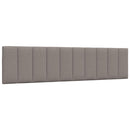 sengeramme uden madras Hanko 200x200 cm stof gråbrun