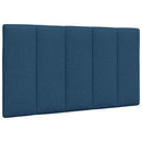 sengeramme uden madras Hanko 90x190 cm stof blå