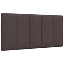 sengeramme uden madras Hanko Mørkebrun 100x200 cm Stof
