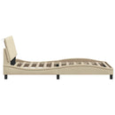 sengeramme uden madras Hanko Creme 100x200 cm Stof