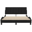 sengeramme uden madras Hanko 140x190 cm stof sort