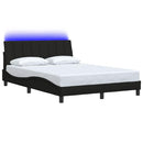 sengeramme uden madras Hanko 140x200 cm stof sort
