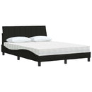 seng med madras Hanko 140x200 cm stof sort