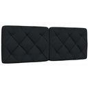 sengeramme uden madras 140x190 cm stof sort