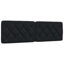 sengeramme uden madras 160x200 cm stof sort