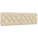 sengeramme uden madras 160x200 cm stof cremefarvet