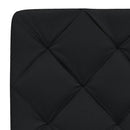 sengeramme uden madras 200x200 cm stof sort