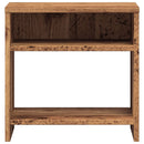 sengebord 40x30x40 cm konstrueret træ gammelt trælook