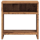 sengeborde 2 stk. 40x30x40 cm konstrueret træ gammelt trælook