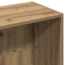 bogskab 66x30x130 cm konstrueret træ kunsteg