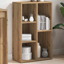 bogskab 50x25x80 cm konstrueret træ kunsteg