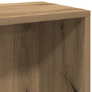 bogskab 50x25x80 cm konstrueret træ kunsteg