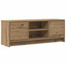 tv-bord 102x30x37,5 cm konstrueret træ kunsteg