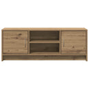 tv-bord 102x30x37,5 cm konstrueret træ kunsteg