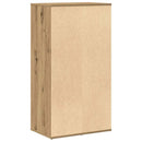 skoreol 54x34x100,5 cm konstrueret træ egetræsfarve