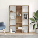 rumdeler/bogreol 100x24x140 cm konstrueret træ artisan eg