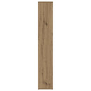 rumdeler/bogreol 100x24x140 cm konstrueret træ artisan eg